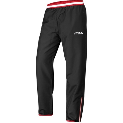 Spodnie dresowe STIGA Challenge czarno/czerwone
