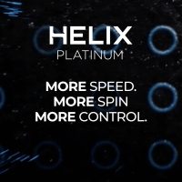 Okładzina Helix Platinum XH – czarna premium guma do gry ofensywnej i szybkich topspinów