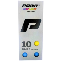 Piłeczki do tenisa stołowego POINT COLOR * ABS 10 szt.