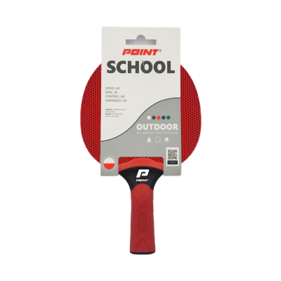 Rakietka POINT SCHOOL czerwona