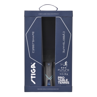 Rakietka STIGA Future Cybershape – detal kształtu CyberShape | STIGA Future Cybershape unikalny kształt