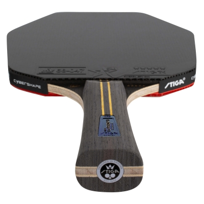 Warstwy drewna + karbonu – STIGA Pro Carbon Plus konstrukcja 5+2