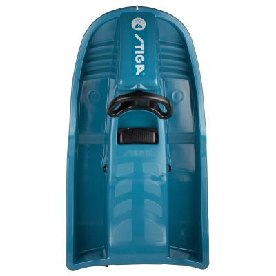 Eco sanki Snowpower – lekka konstrukcja pokazana z góry