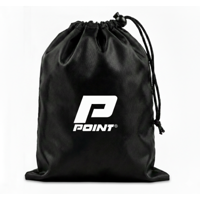 Wygodny czarny woreczek do przechowywania i transportu zestawu gum Point